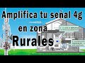 ▶️TODO lo que necesitas saber sobre una REPETIDORA 4G ✅, mejorar señal 4g 📶  zonas RURALES  [2020]🌟