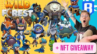 All Wild Forest Units Gameplay | 5 NFT Pack Giveaway
