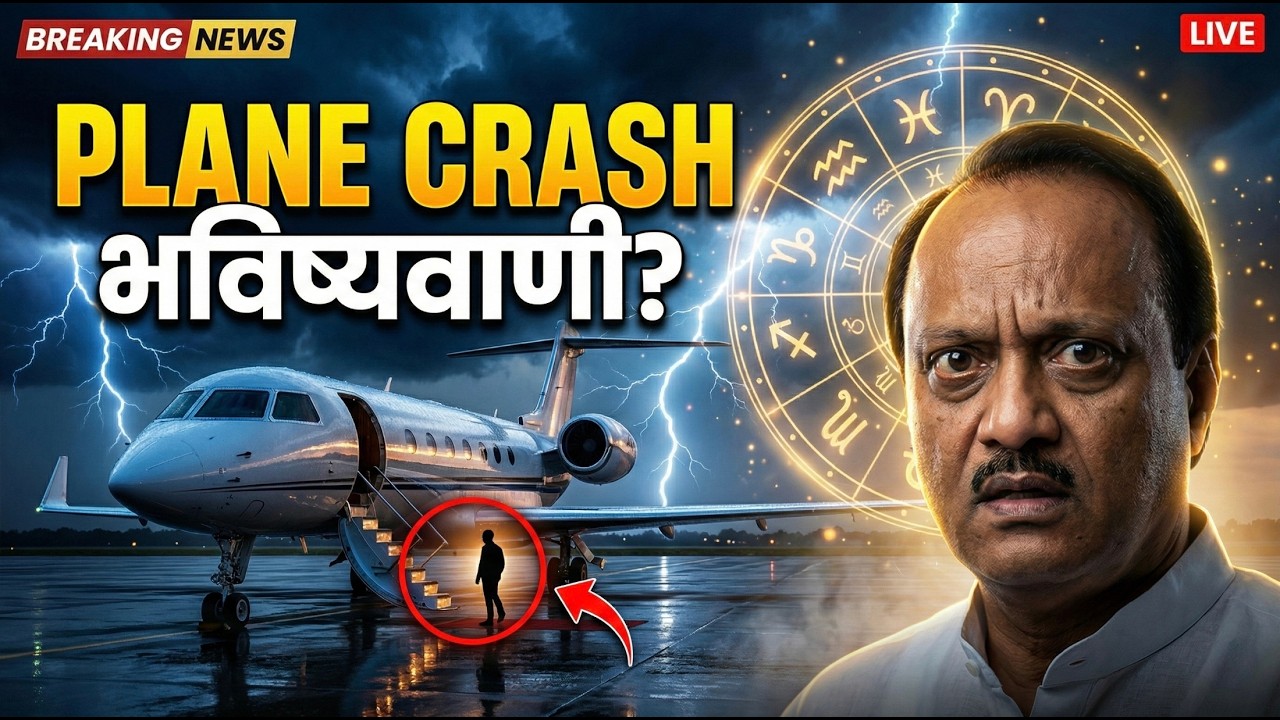 Ajeet Pawar's Plane Crash, This Crash Was Exactly Described On 16th January Predictions.Sad But True