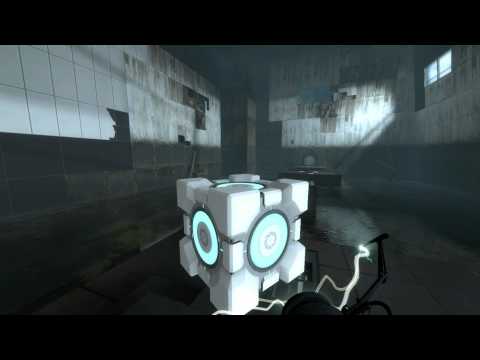 Portal 2 - Spinny cube