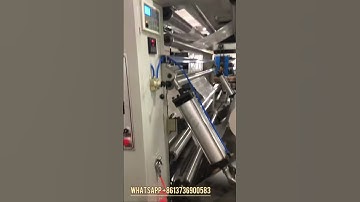 2 colors Flexo Printing Machine for polyethylene film at 2500mm width