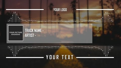 Audio Spectrum Visualizer | Music Visualizers | @OMERJGRAPHICS | OMER J