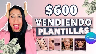 🚀 Cómo logré GENERAR $600 dólares vendiendo PLANTILLAS DE CANVA 🥳 by Yeniffer Villasmil 44,213 views 7 months ago 17 minutes