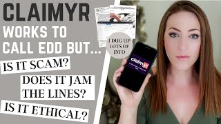 CA EDD Call Trick - Is Claimyr Safe? Is Claimyr Legit? Do Unemployment Auto Dialers Jam The Lines?