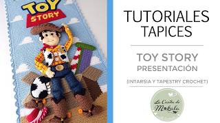 TAPIZ TOY STORY Amigurumi | INTARSIA CROCHET | Amigurumi TOY STORY Wall Hanging | PRESENTACIÓN