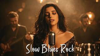 Janis Joplin, Etta James, Amy Winehouse Style 🎸 Slow Blues Rock Guitar Riffs | Late Night Vibes