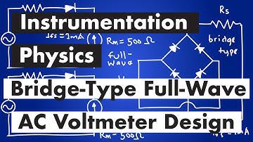 02.04 Basic AC Bridge-Type Full-Wave Rectifier Voltmeter Design
