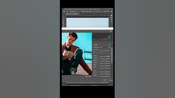 Teal and orange - Photoshop cc Tutorial - Nikunj MK #Shorts Video #Tutorial