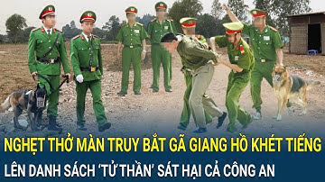 Nghẹt thở màn truy bắt gã giang hồ khét tiếng lên danh sách ‘tử thần’ sát hại cả công an
