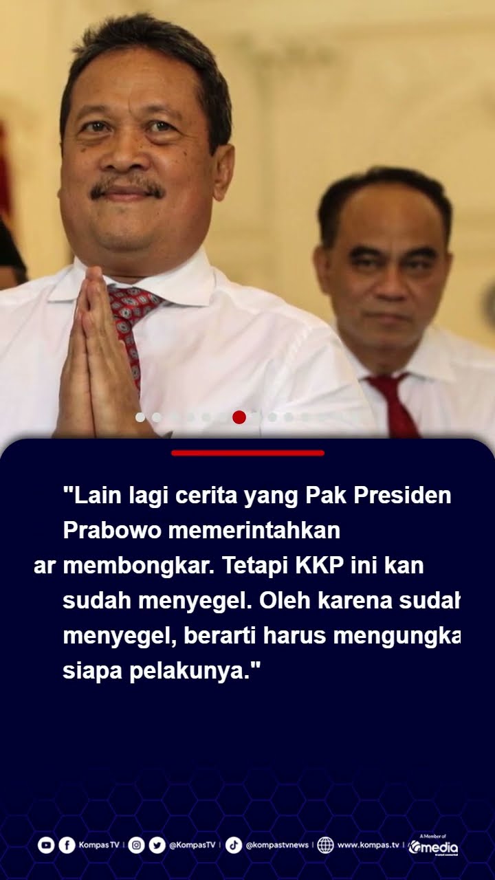 DPR Tangih Janji Pemerintah yang Ingin Ungkap Pemilik Pagar Laut di Tangerang #pagarlaut #kkp #dpr