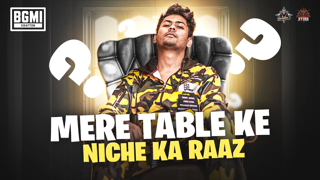 MERE TABLE KE NICHE KA RAAZ 😨 !! BGMI HIGHLIGHTS || DYNAMO GAMING