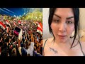 فيديو ميرا النوري يثير الجدل بعد تأهل العراق لكأس العالم      سمعها