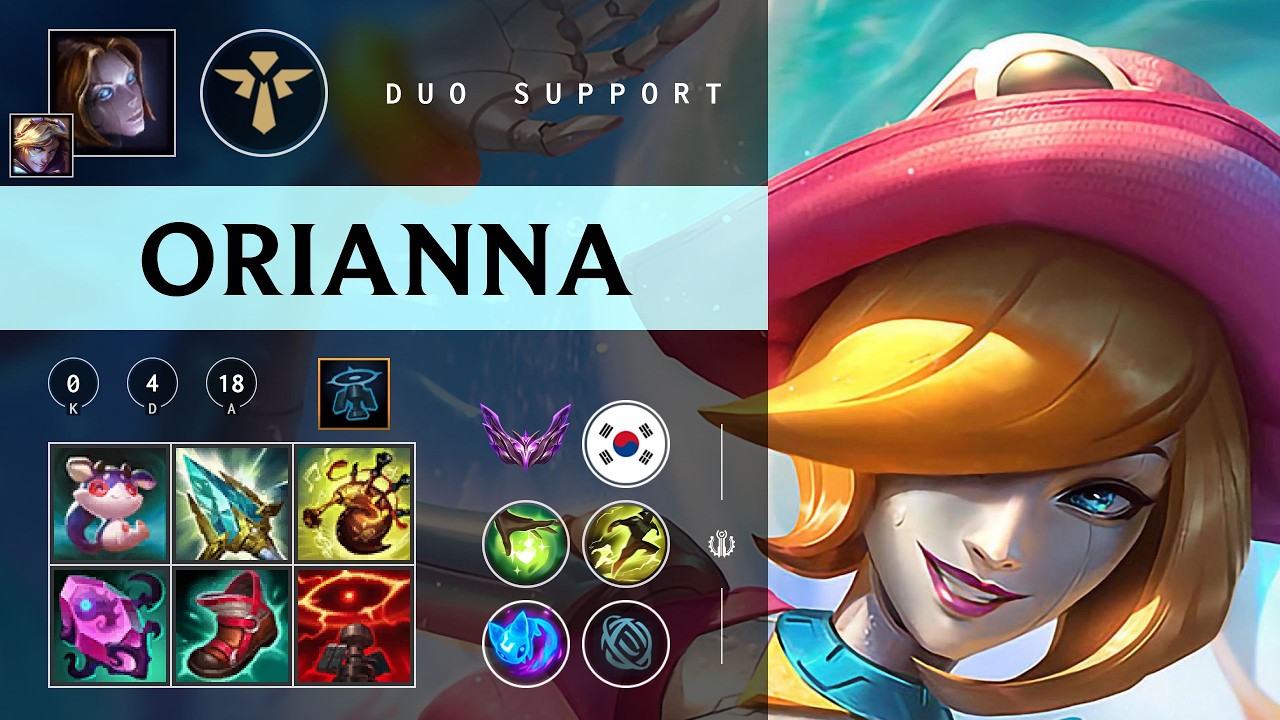 Orianna Support vs Braum - KR Master Patch 26.03