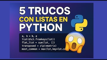🔥 5 TRUCOS con LISTAS en Python que NO Conocías (ASMR Coding)