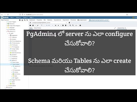 Configure Server in PgAdmin4 | Postgres interview questions |  #postgresql #postgres #pgadmin