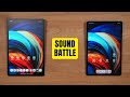 Lenovo Tab P12 Matte vs Xiaomi Redmi Pad Pro | Sound Test