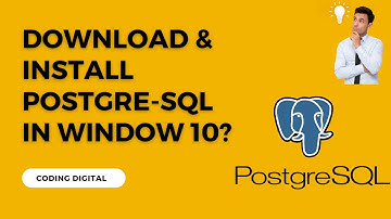 How to Download & Install PostgreSQL and Connect to Laravel Step By Step | 2023 | Coding Digital