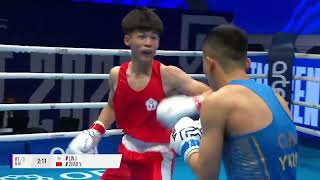 Boxing WС 2023 60KG LIN JUN YOU TPE vs ZHAO YIKUN CHN HL