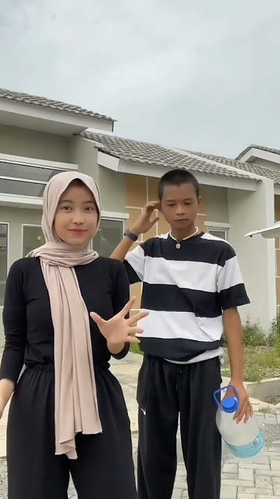 KENA EFEK AIR GALON SI BELANG😂😭 #shorts #viral #hijab