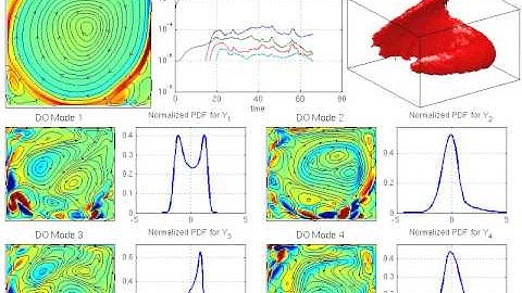 Uncertainty quantification in the unstable lid-driven flow using the DO equations