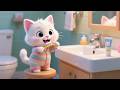 Cuddly Kitten Bedtime Routine | Pajamas, Story &amp; Sleep Song for Kids | Calm Bedtime Nursery Rhyme