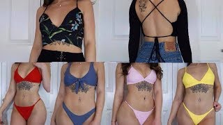 SHEIN SWIMSUIT & CLOTHING TRY-ON HAUL | BAILEE DAVIS