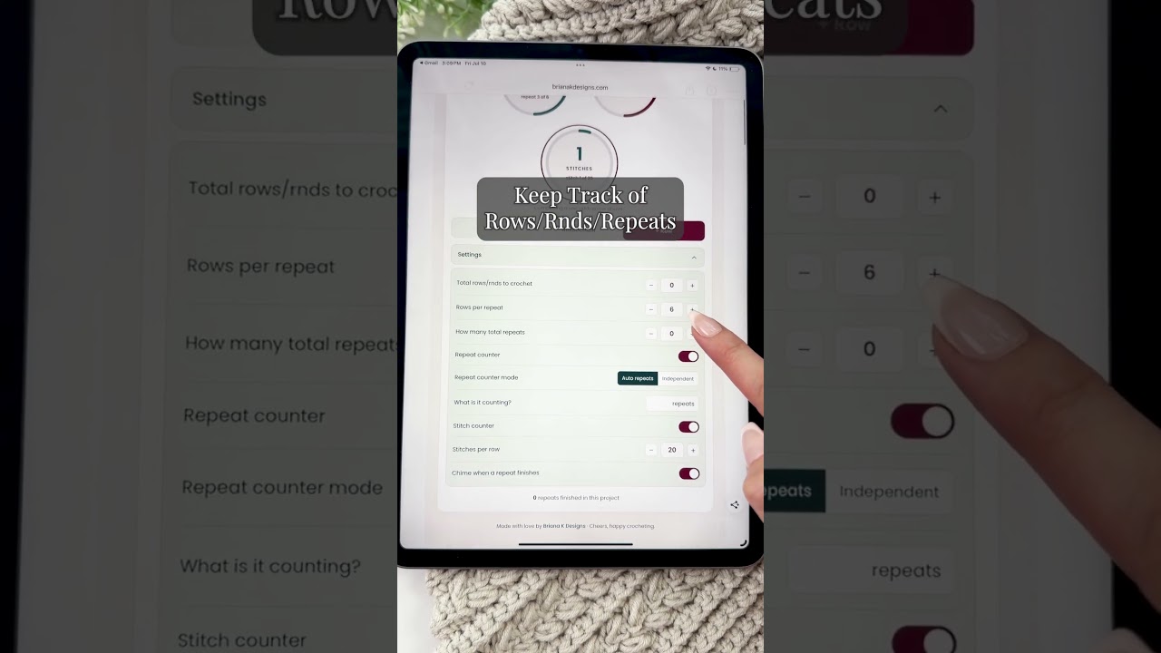NEW Crochet Counter Tool and it's FREE