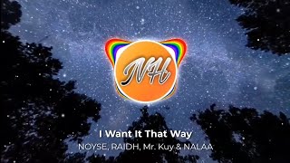 NOYSE, RAIDH, Mr. Kuy & NALAA - I Want It That Way