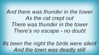 U. D. O. - Thunder In The Tower Lyrics