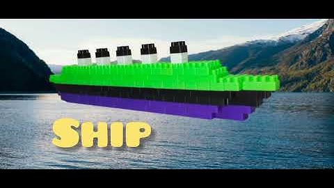 ship/Titanic ship/ship in building blocks/building blocks for kids/building blocks/blocks ship