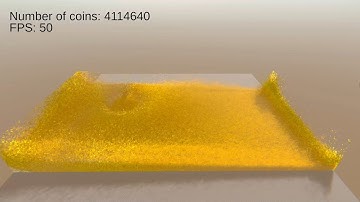 Simulating 4 000 000 coins in Unity