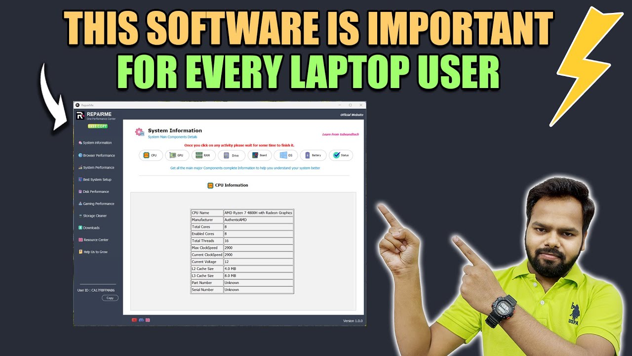 A Must Have Software For Every Laptop User. Repair Me - YouTube