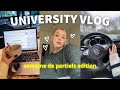 Vivre seule  university weekly vlog  partiels rvisions  je rentre chez mes parents