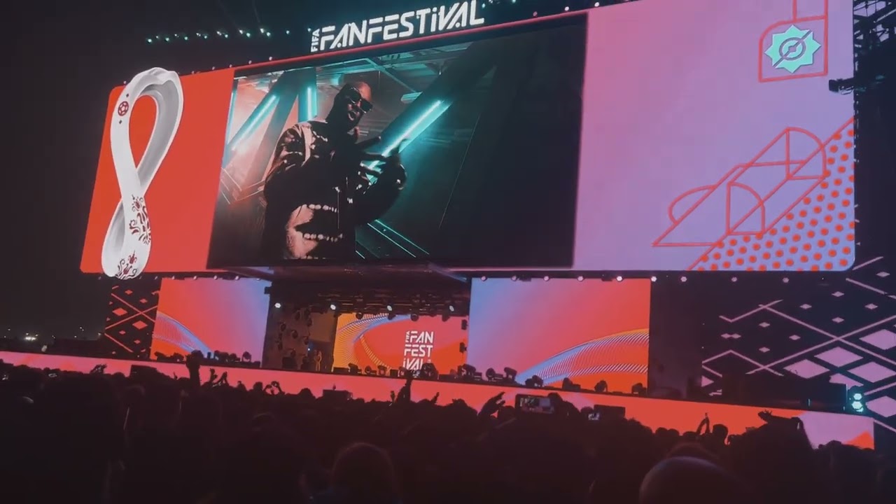 FIFA 2022 Official Song @ Fan Festival