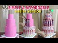 DIY Candy Cake Tower  | Candy Tower Ideas  | SIMPLEST AND MOST DETAILED TUTORIAL