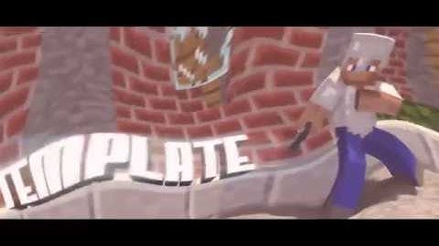 New! Free Minecraft Intro Template [Blender, Ae]