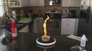 Science Experiments From A Pro The Bearded Science Guy Shows Off The Fire Tornado