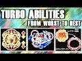 Ranking All Beyblade Turbo Cho Z Abilities