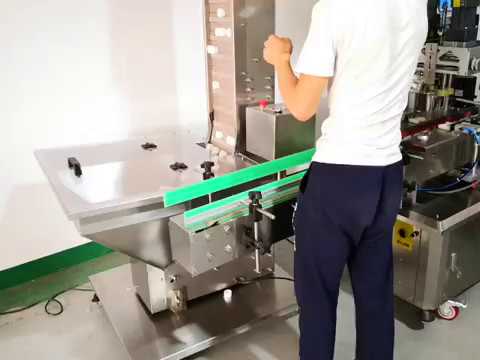 Automatic Capping Machine (servo system) with Cap Feeding Elevator ...