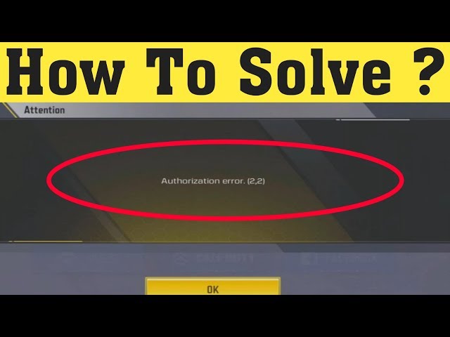 Call of Duty: Mobile players getting 'authorization error 270fd309