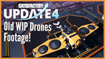 Dev Vlog: How drones work in Satisfactory (w/ old WIP footage)