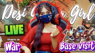 Clash of Clans LIVE – TH18 |War Attacks &amp; Base Visits | Road to 15K 🏆 #coc #coclive