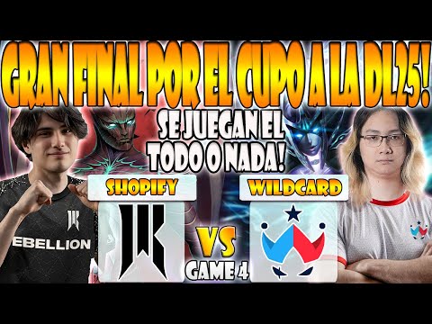 SHOPIFY REBELLION VS WILDCARD BO5[GAME 4]GRAN FINAL-TIMADO VS YAMSUN-DREAMLEAGUE SEASON 2025 NA-DOTA