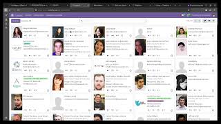 Demo odoo community ecommerce, produits, contacts, ventes, facturation, CRM