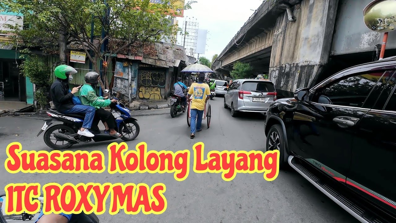 Suasana Depan Roxy Dan Kawasan Tomang | Motovlog