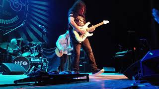 UFO Last tour "ROCK BOTTOM" PART 1 Vinnie Moore Arcada Theater-Chicago 10-26-19 1st Row 60 FPS S9+