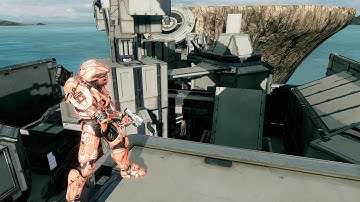 Halo 4 Forge Island - Hazard Heights (Custom Slayer/Custom CTF)