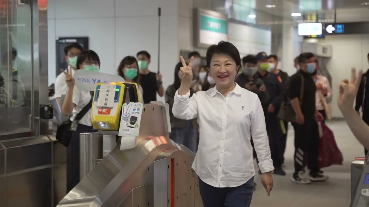 歡慶中捷2週年，市長搭捷運共襄盛舉｜台中捷運TMRT