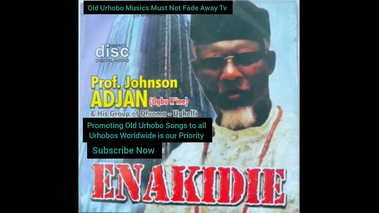 Prof. Johnson Adjan _ENANAKIDIA