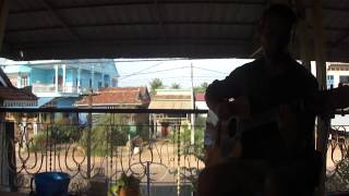 &quot;Big City&quot; from a Porch in Kampot, Cambodia